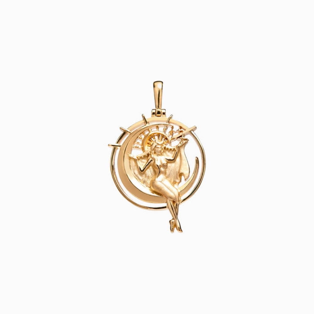 Special Edition Selene Pendant and Saturn Chain